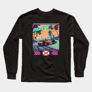 Miami Grand Prix,Formula 1, USA, Florida, F1 Long Sleeve T-Shirt